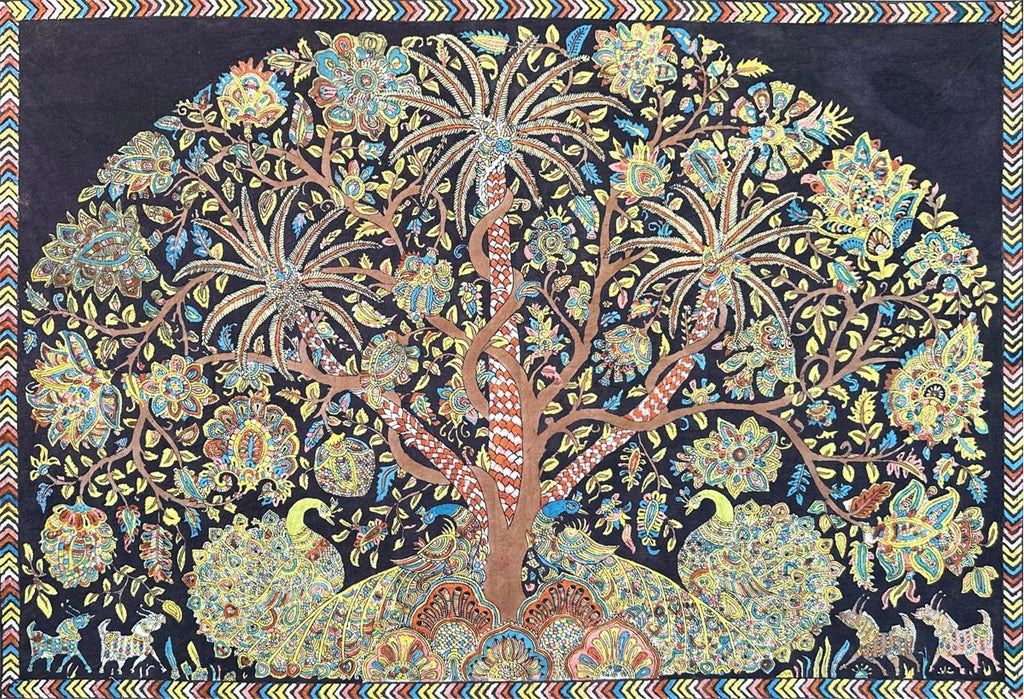 Tree of Life in Mata ni Pachedi by Sanjay Chitara Thumbnail