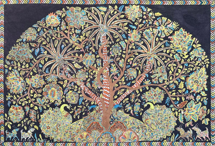 Tree of Life in Mata ni Pachedi by Sanjay Chitara Thumbnail