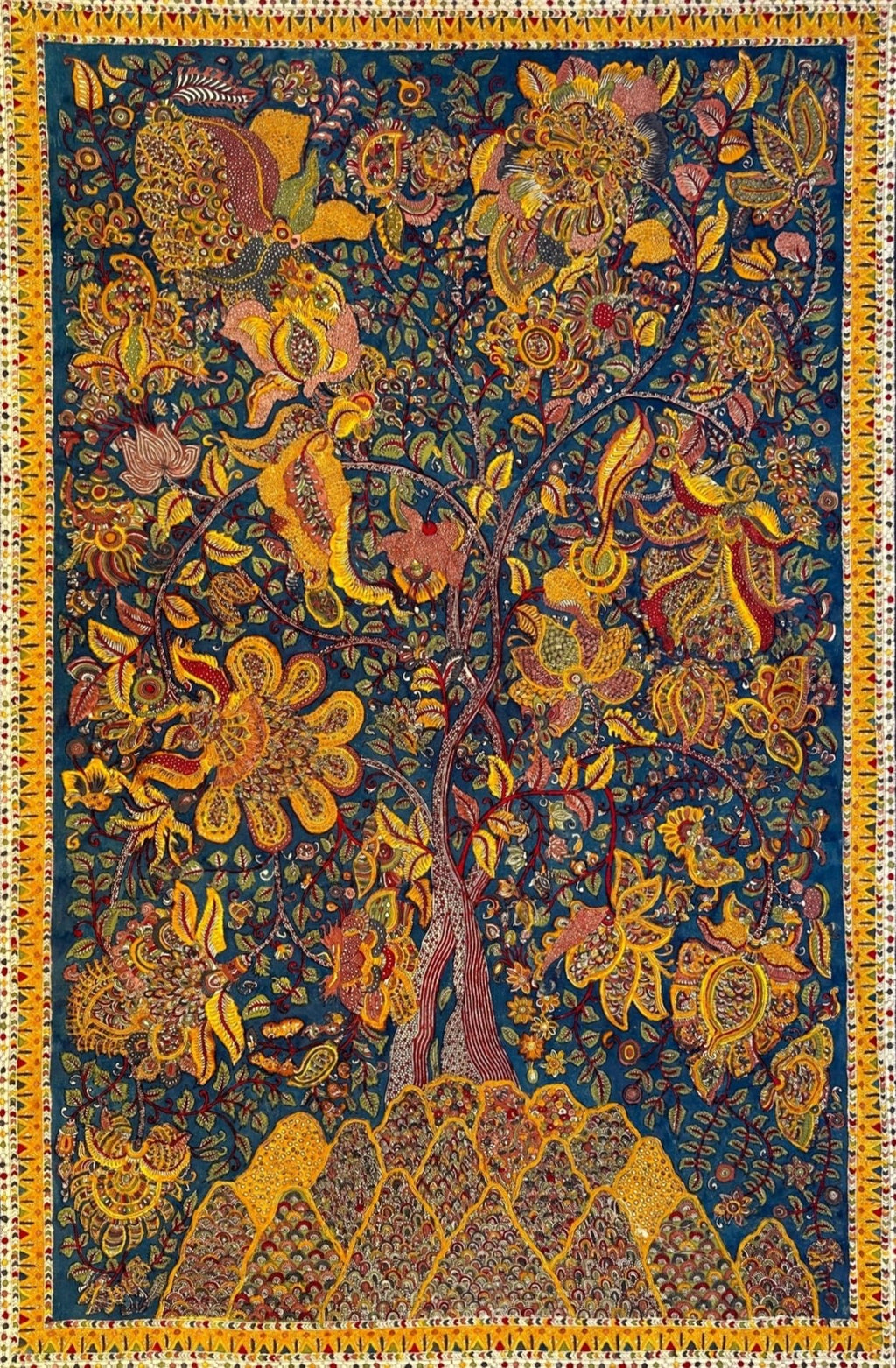 Tree of Life in Mata ni Pachedi by Sanjay Chittara Thumbnail