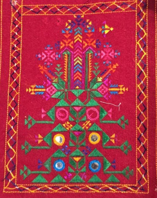 Tree of Life in Soof Embroidery by Daya Ben Thumbnail