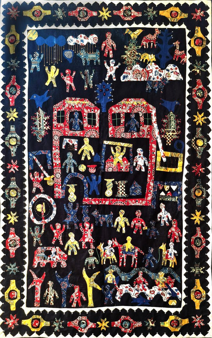 Tribal life in Kutch embroidery by Kala Raksha Thumbnail
