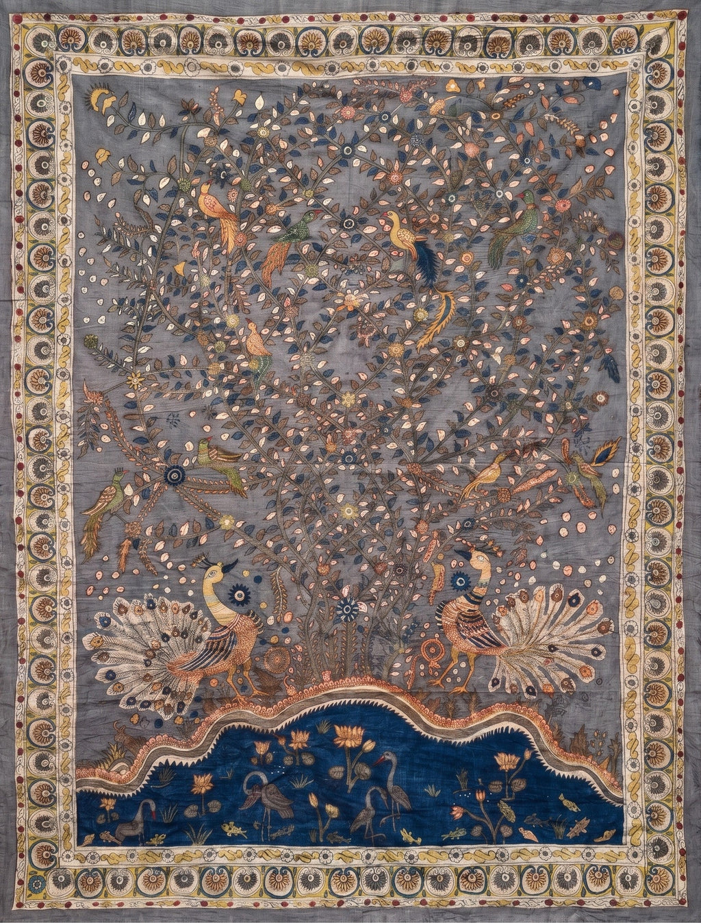 Two Ecosystems in Kalamkari by Ghanshyam Sarode Thumbnail