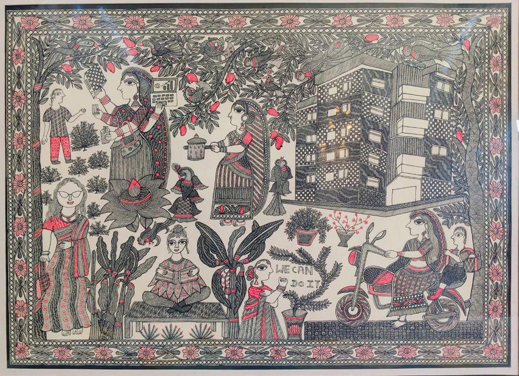 Women empowerment in Madhubani by Ambika Devi Thumbnail