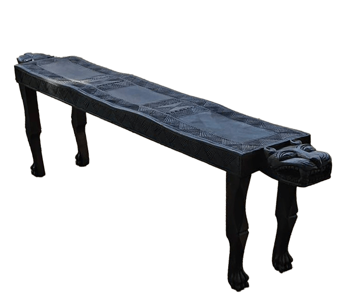 Wooden three-seater Bench Thumbnail