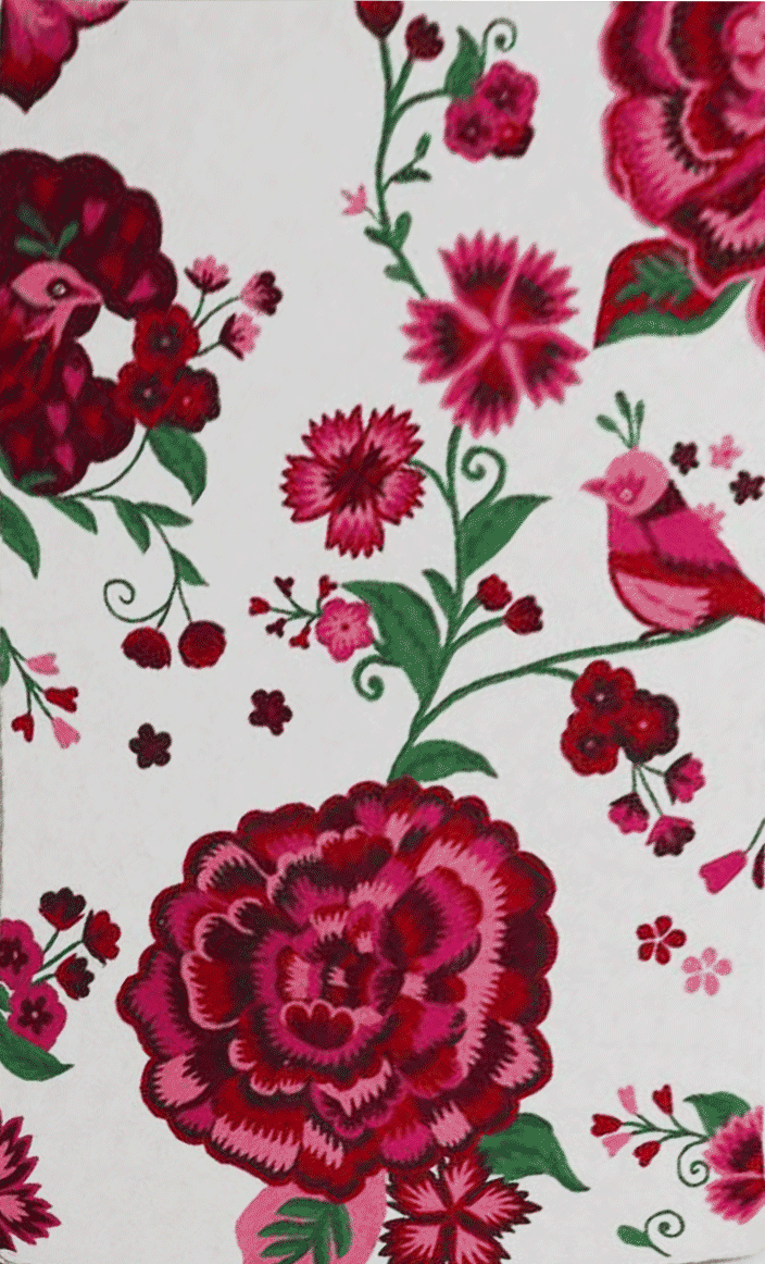 Buy Chrysanthemum Delight in Crewel Embroidery by Jahangir Ahmed Bhat