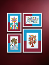 The Nature's Abundance: Birds And Trees in Gond by Kailash Pradhan