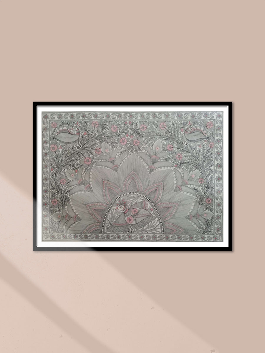 Buy Peacock in Madhubani by Naina Creation
