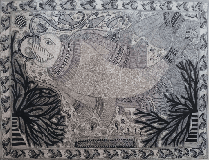 Fish In Madhubani by Naina Creation Thumbnail