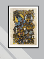 Shop Shiva parvati: Kalamkari Painting by Harinath.N