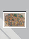 Tree of life: A Forest Scene Kalamkari Painting by Harinath.N