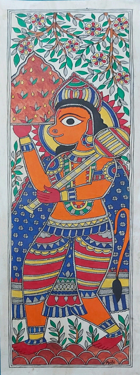 Buy Hanuman in Madhuabni by Priti Karn