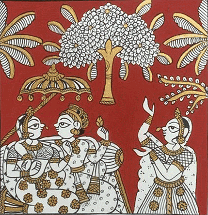 King and Queen in Phad by Kalyan Joshi Thumbnail