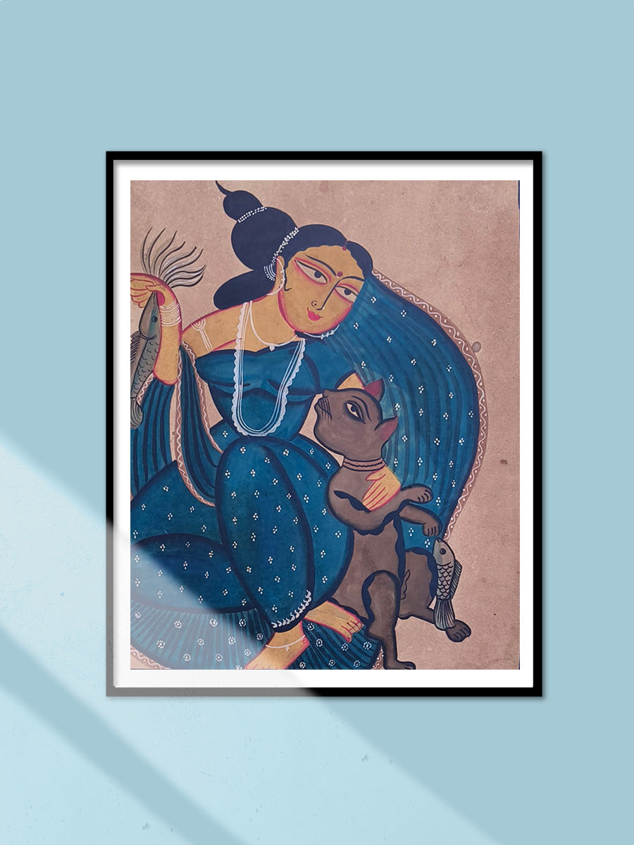 Shop Woman in Bengal Pattachitra by Laila Chitrakar