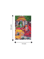 Sita Ram in Bengal Pattachitra for sale
