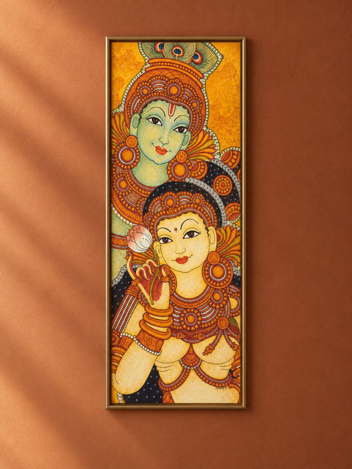 Radha Krishna in Natural Colours Thumbnail