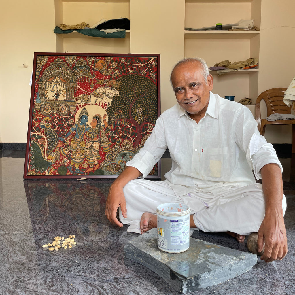 Siva Reddy K Siva Reddy- Kalamkari Artist