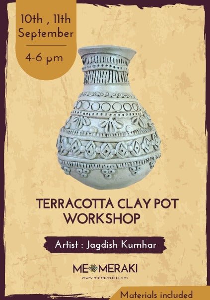 Live Online Clay Pot Terracotta workshop
