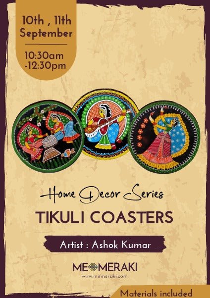 Online Tikuli Coasters Workshop