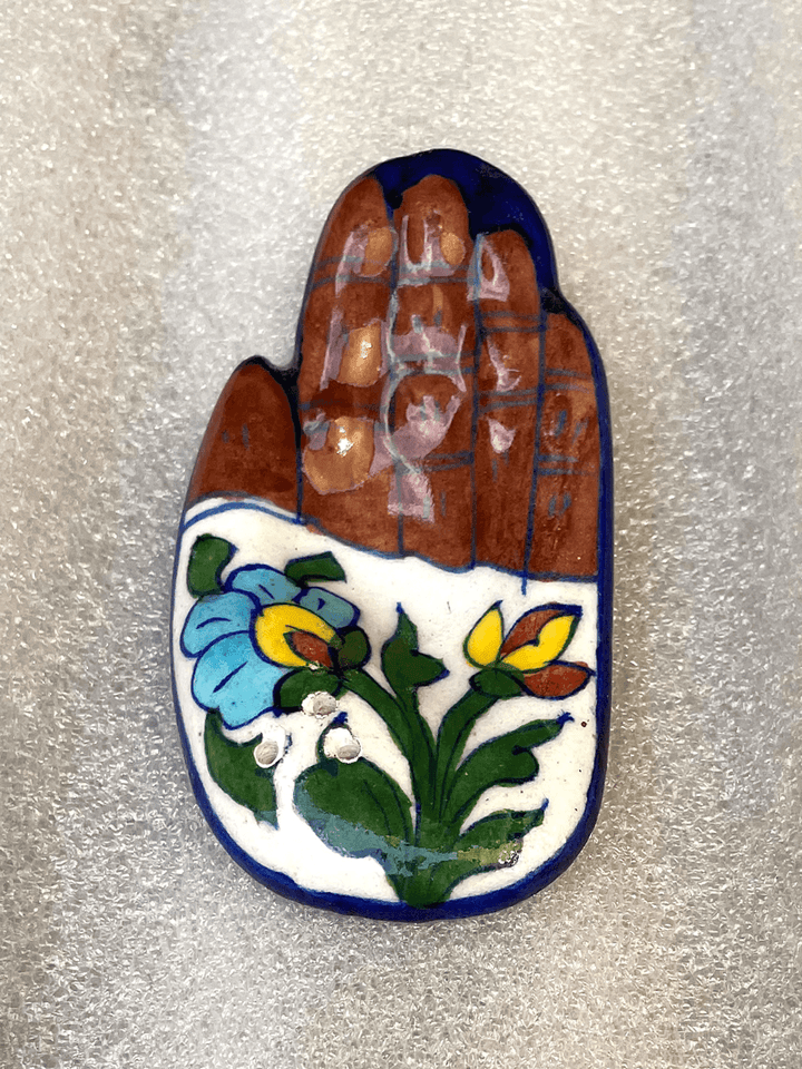Incense Stand, Blue Pottery By Gopal Lal Kharol Thumbnail