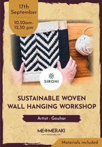 Sustainable Woven Wall Hanging Workshop