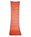 3D - ORANGE/RED Handwoven SILK STOLE-