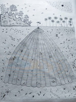 Purchase The fish man Warli painting by Dilip Rama Bahotha