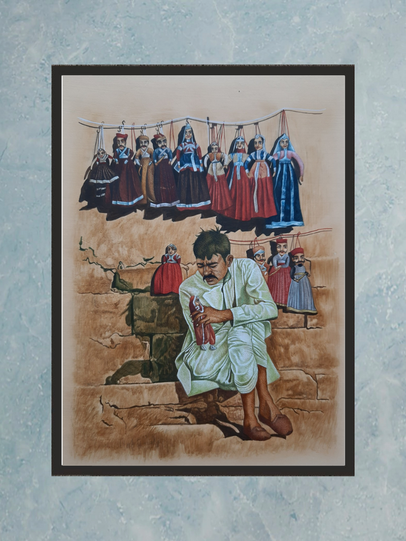 A Glimpse of Rajasthan in Miniature Painting by Mohan Prajapati