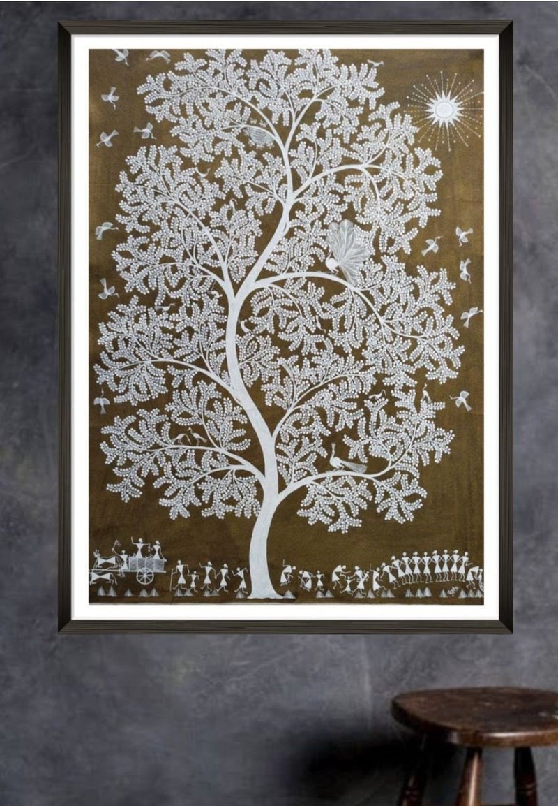Tree of life warli art