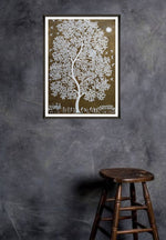 Handpainted Tree of life Warli painting 