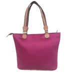 A stroll through the spoken forest, Maroon Vegan Laptop Bag/Tote-Fabric tote bag