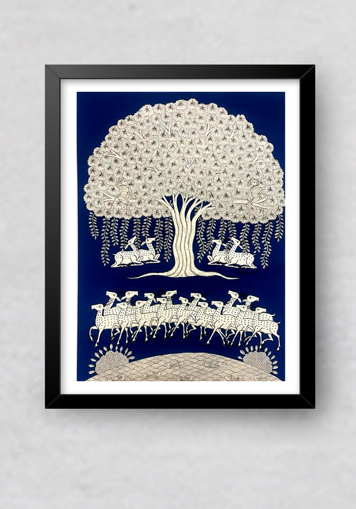 Buy Akshaya Vata Phad Painting by Kalyan Joshi