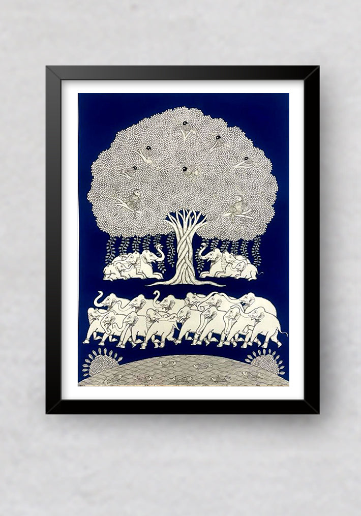 Shop Akshaya Vata Phad Painting by Kalyan Joshi