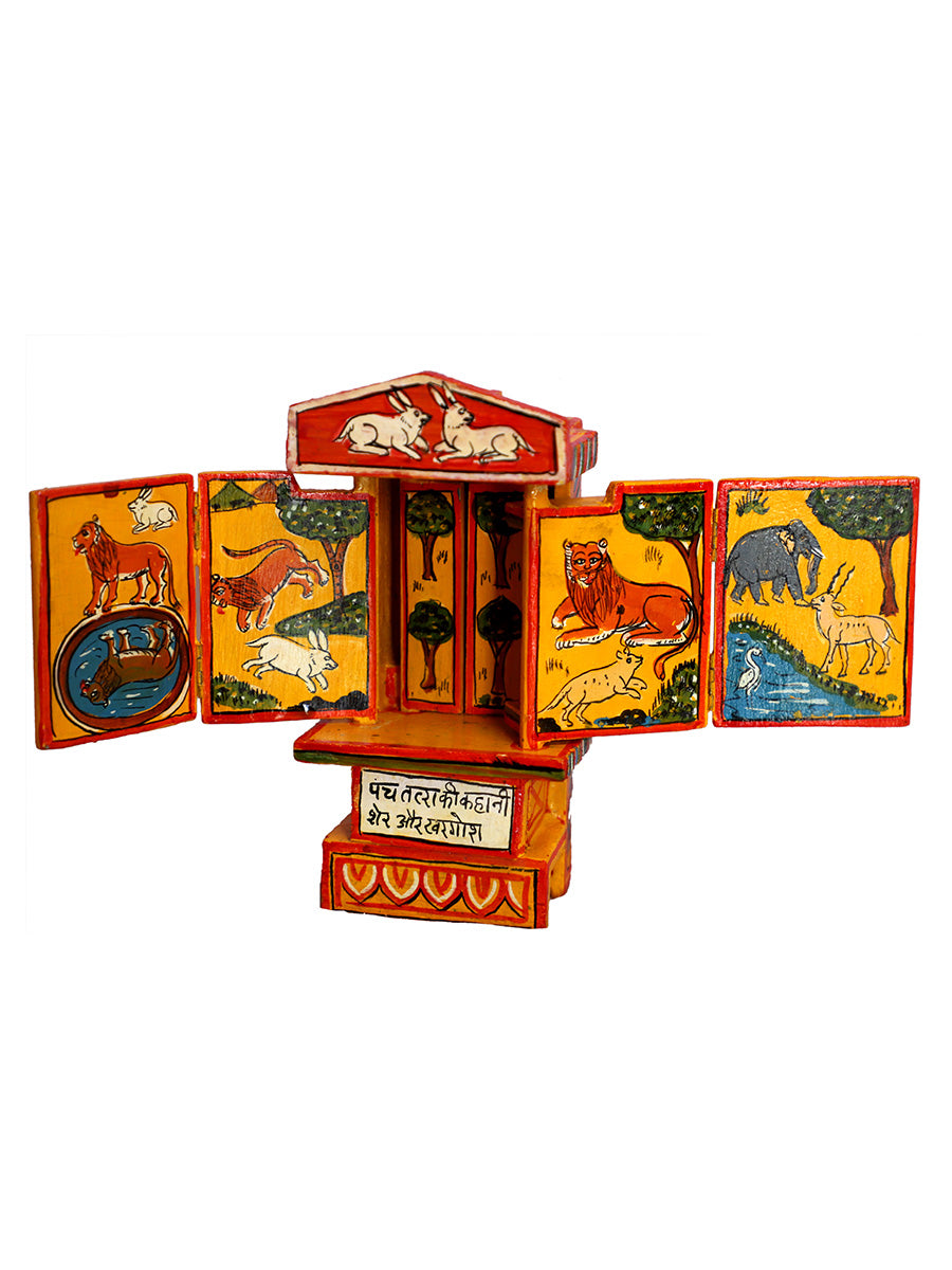 Animal Story Kavad Painting 