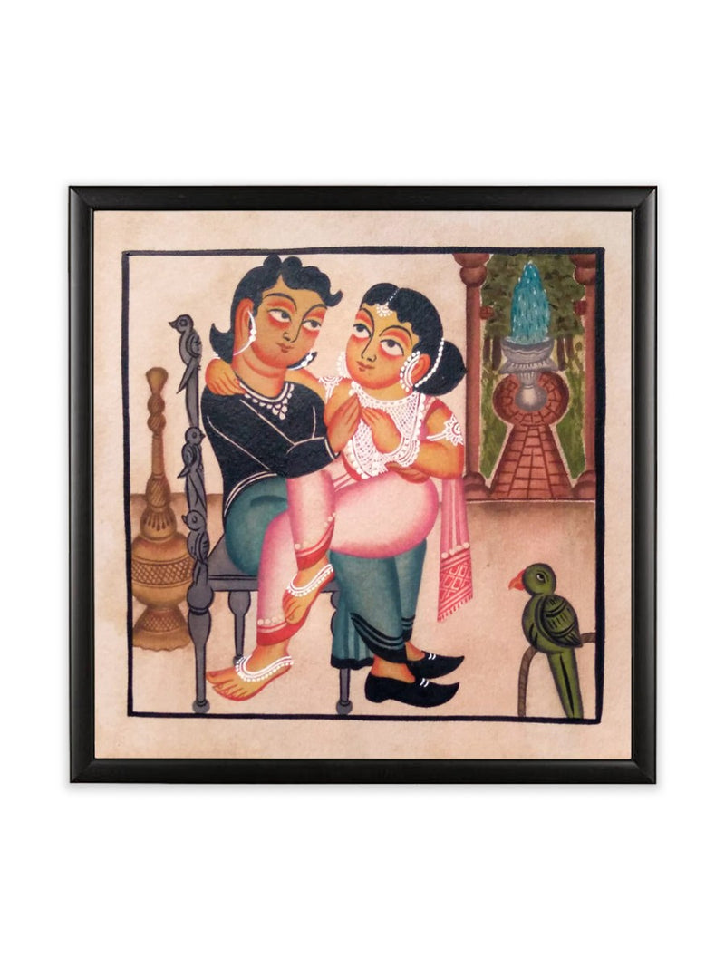 Whispers of Home:Kalighat Art by Bapi Chitrakar