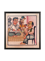 Lessons of Adolescence: Kalighat Art by Bapi Chitrakar