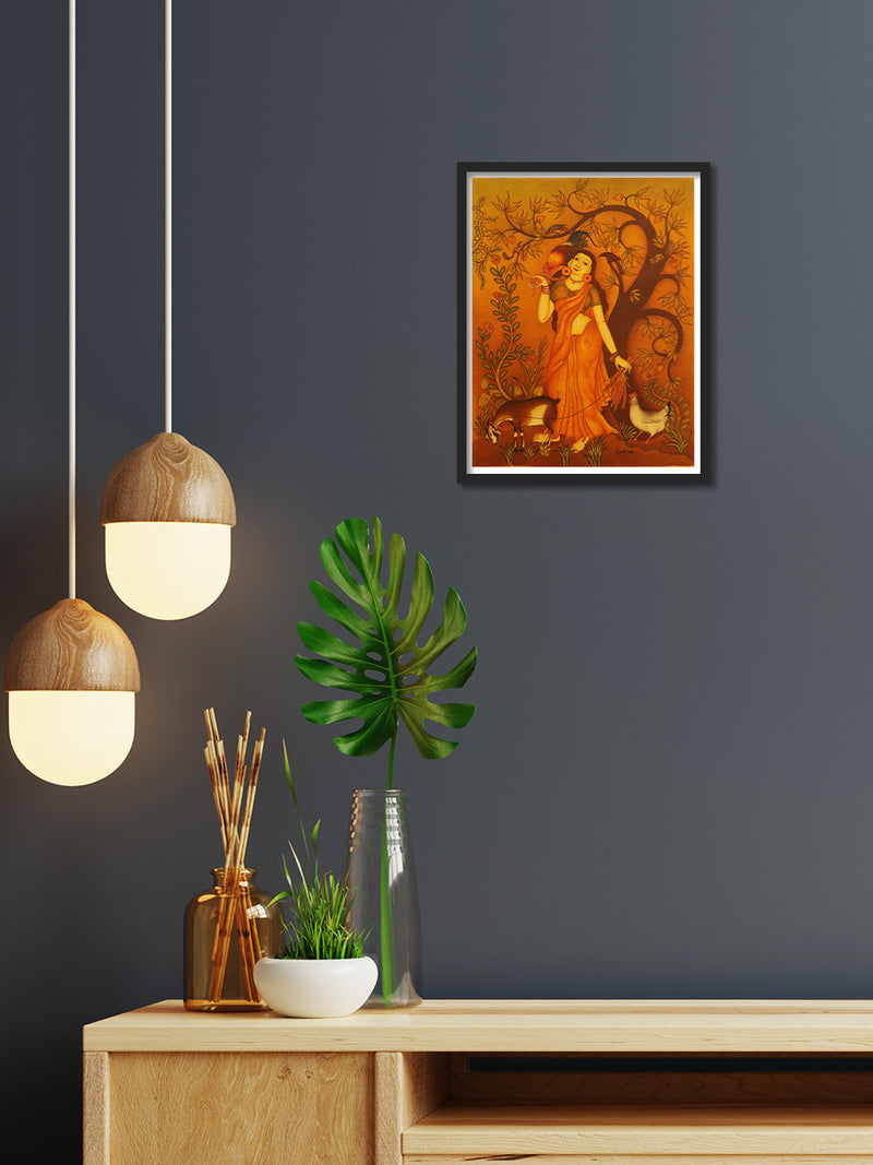 Beauty, Kerala Mural Painting online