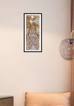 Belavat Kanya Warli painting