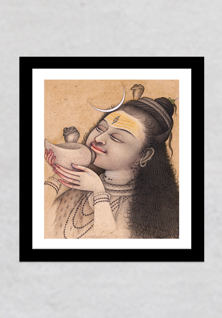Bholenath Bikaner Art Print by Mahaveer Swami