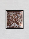 Birds in the Sky: Warli Painting by Dilip Rama Bahotha