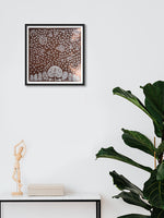 Birds in the Sky: Warli Painting by Dilip Rama Bahotha