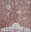 Birds and Trees Warli painting 