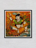 Shop Boating Girl, Kerala Mural Painting by V.M Jijulal