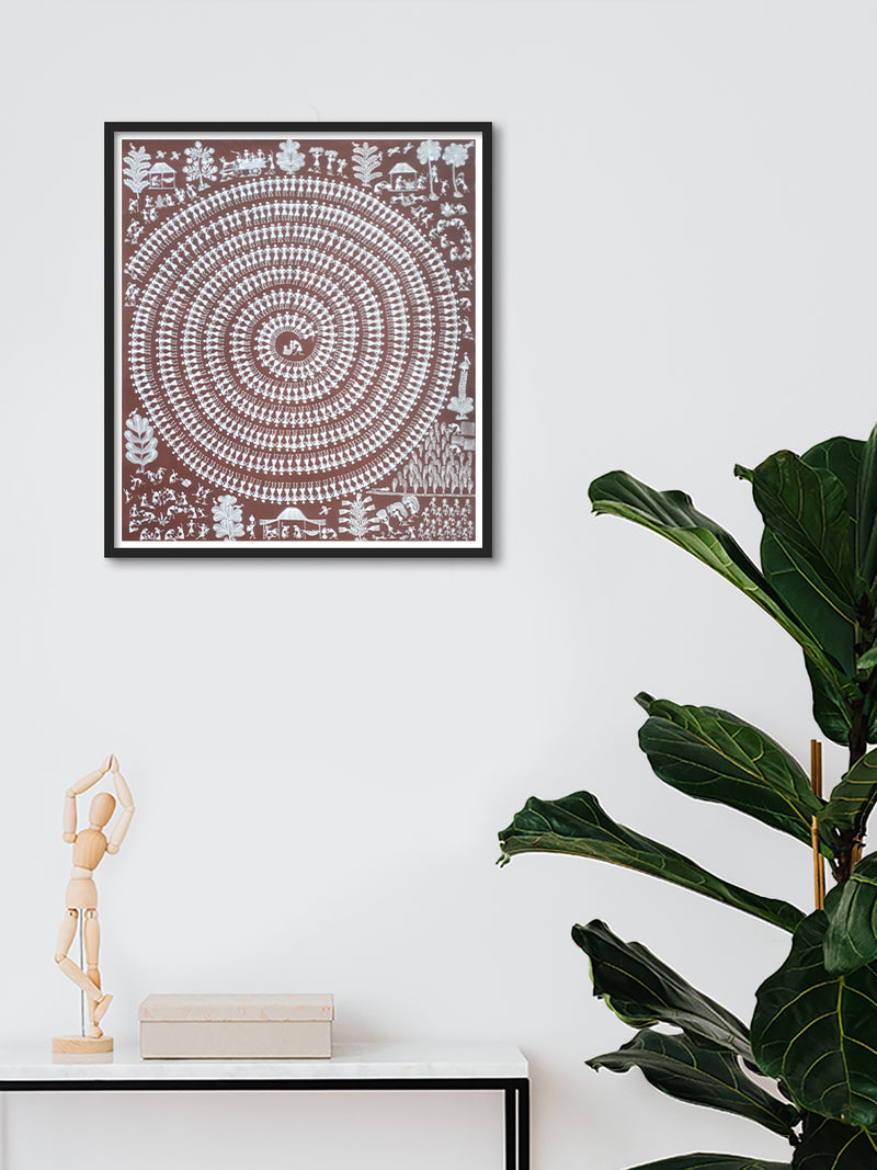 Shop Tarpa Dance Warli painting