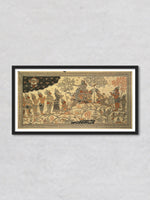 Chhatra Bhanga: Pattachitra painting by Gitanjali Das