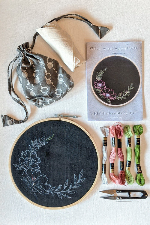 A Mother's Day Special - DIY Embroidery Workshop x Okhai