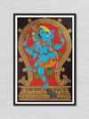 Dancing Ganesha: Kalamkari Painting by Harinath.N for sale