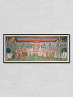 Kalyan Rai Ji Pichwai by Shehzaad Ali Sherani