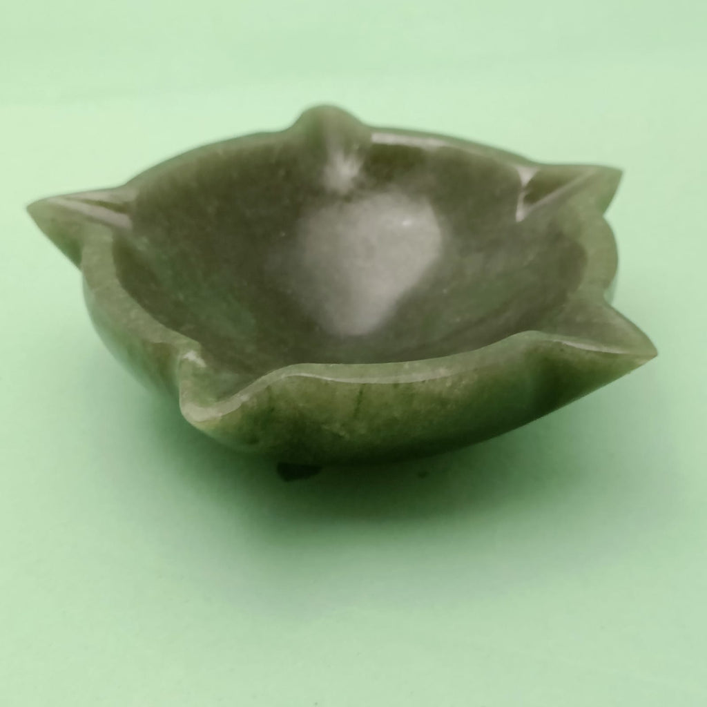 Diwali Diya (Green Aventurine) Panchmukhi Diya