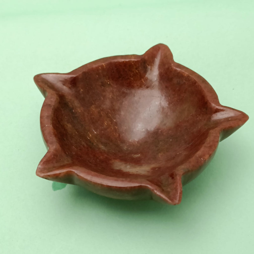 Diya (Red Quartz) Panchmukhi Diya