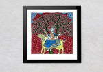 Durga: Mata Ni Pachedi Painting by Dilip Chittara